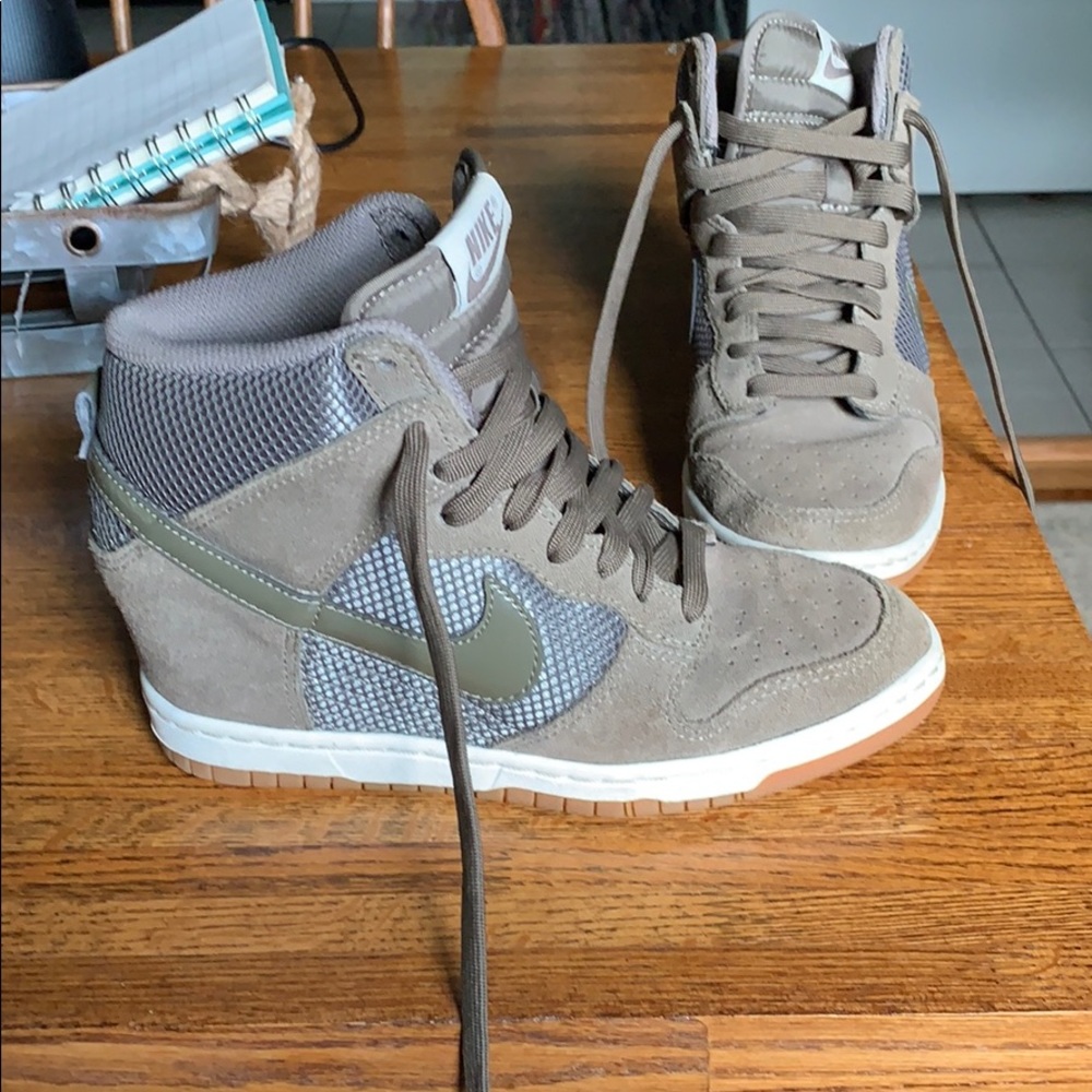Nike wedge sneakers